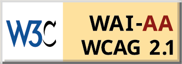 Icono de conformidad con el Nivel Doble-A del W3C-WAI